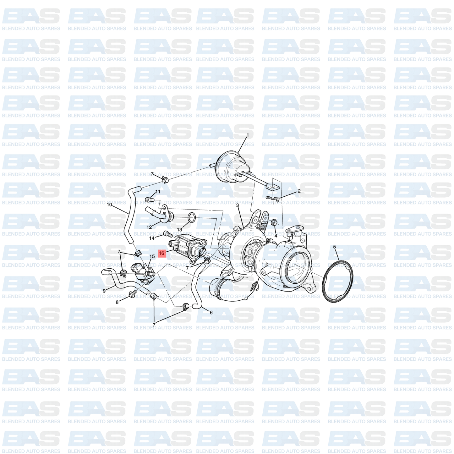 Opel Corsa E 1.0T Turbo solenoid