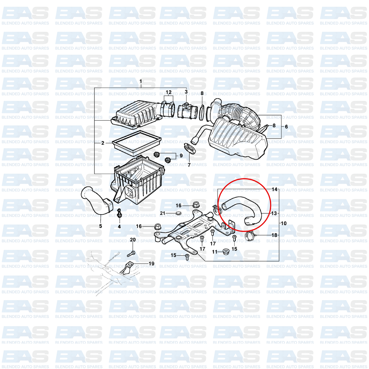 Chevrolet Utility Coolant pipe to coolant block