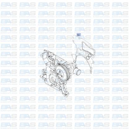 Chevrolet Cruze 1.6/1.8 Timing cover gasket