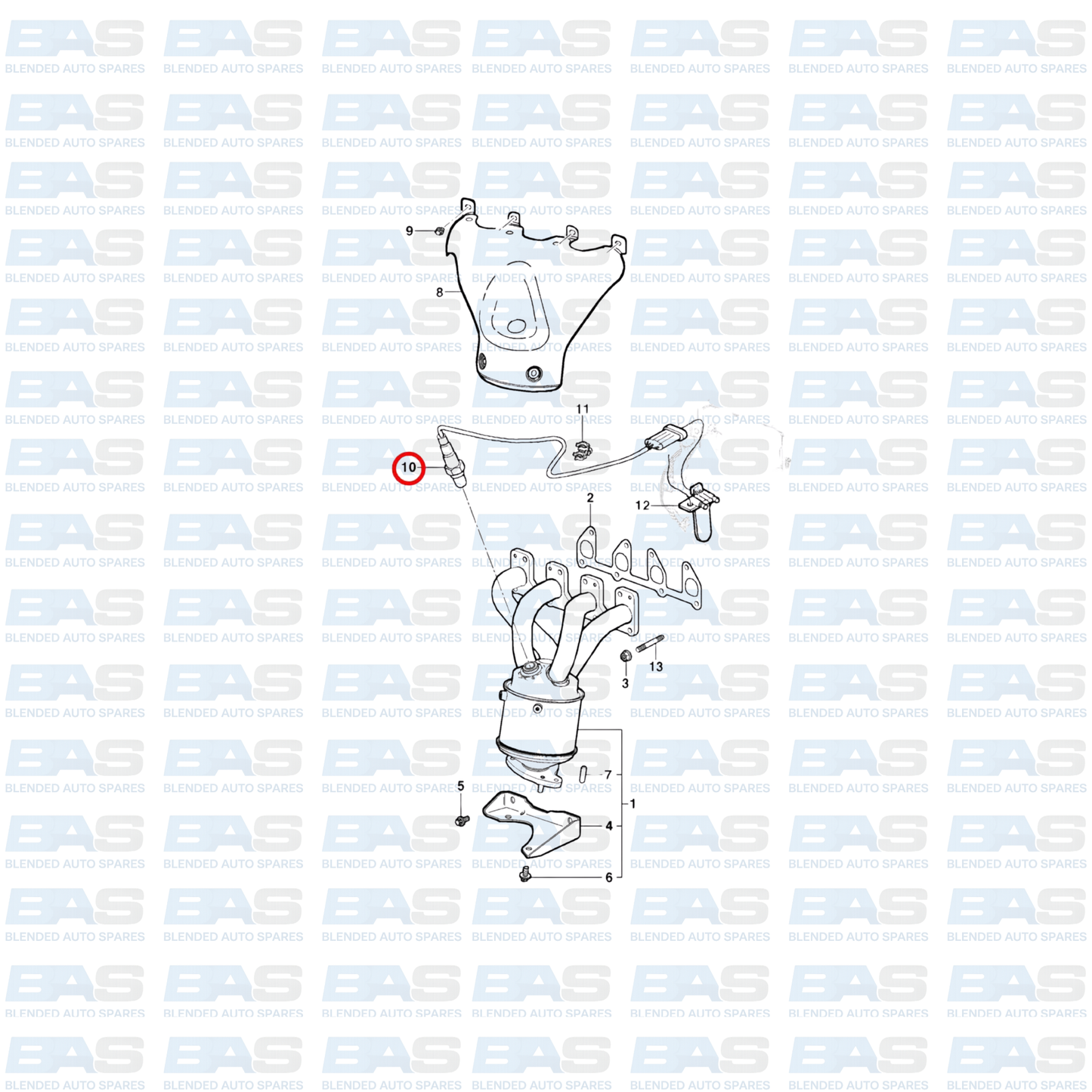Chevrolet Utility 1.4 Oxygen sensor