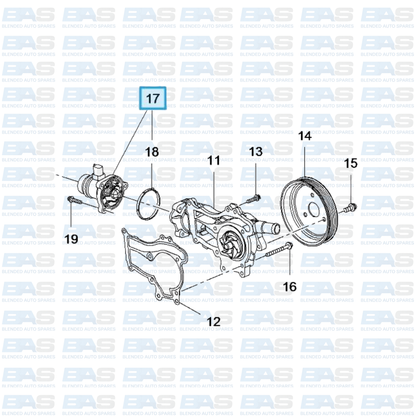 Chevrolet Sonic 1.4 Thermostat