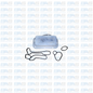 Chevrolet Cruze 1.6/1.8 Oil cooler with gaskets