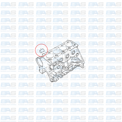 Chevrolet Captiva 2.4 Water pump outlet metal pipe (C100)