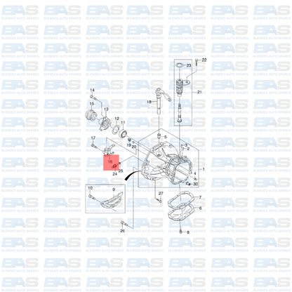 Chevrolet Aveo 1.5/1.6 Clutch fork