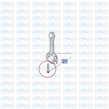 Chevrolet Cruze 1.6 Conrod bolt