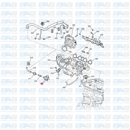 Opel Mokka 1.4T Evap solenoid