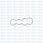 Opel Corsa C Tappet cover gasket