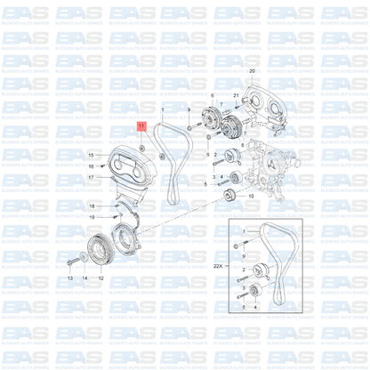 Chevrolet Cruze 1.6/1.8 VVT cap