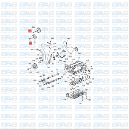 Chevrolet Captiva 2.4 Camshaft bolt (LE9)
