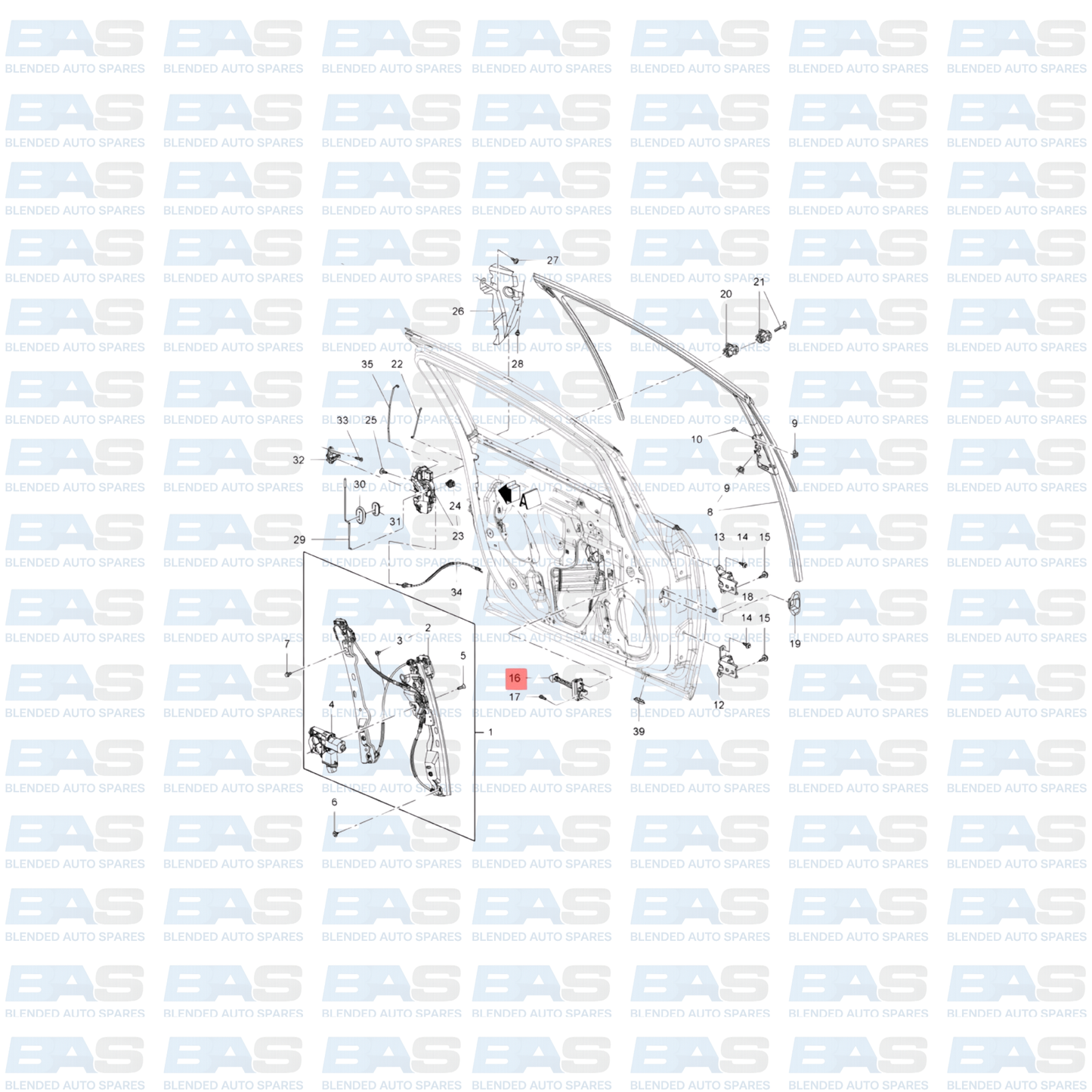 Opel Astra J Check strap