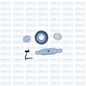 Opel Corsa B Gearlever bush kit (Rod system)